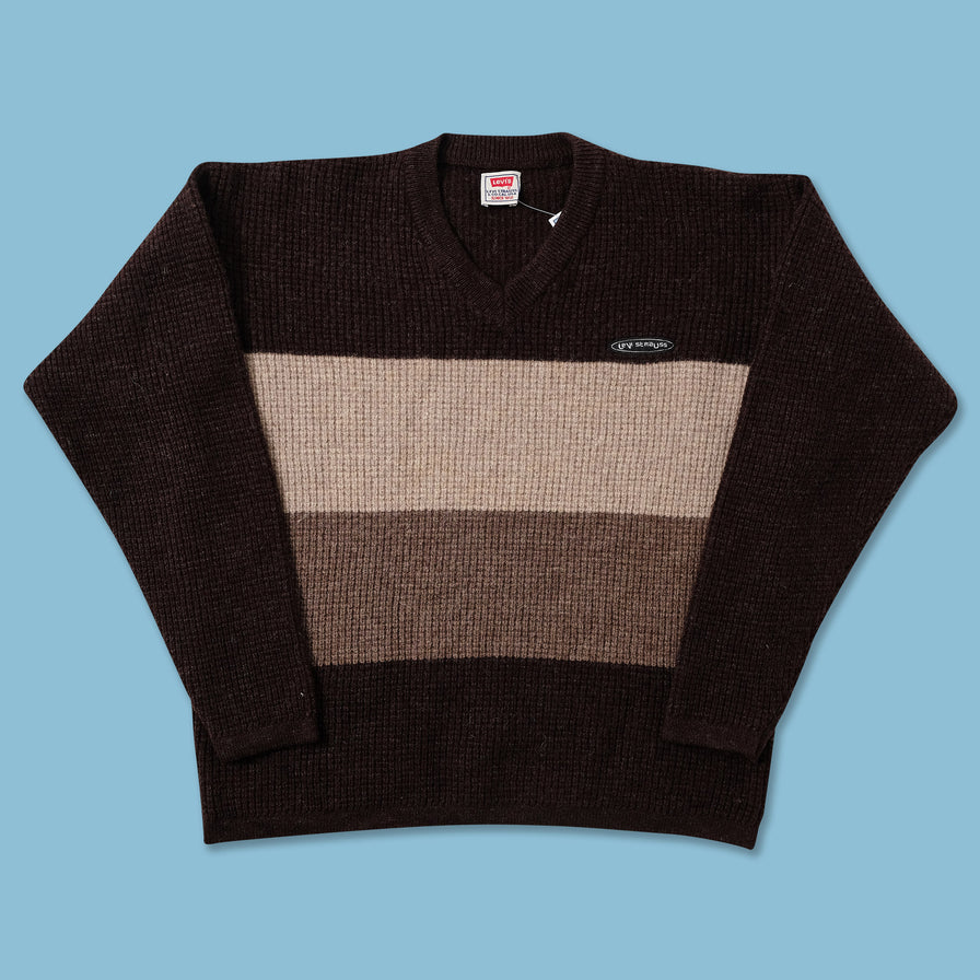 Vintage Levis Knit Sweater Medium 