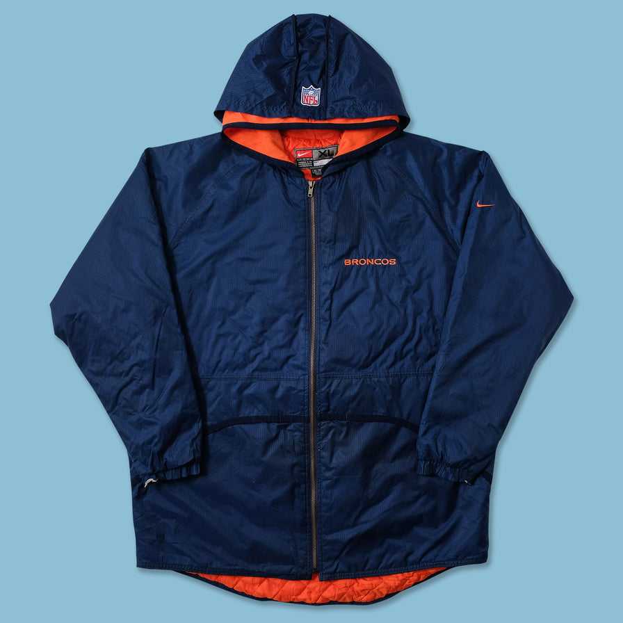 Vintage Nike Denver Broncos Padded Jacket XLarge 