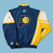 Vintage Starter Indiana Pacers Track Jacket Medium 