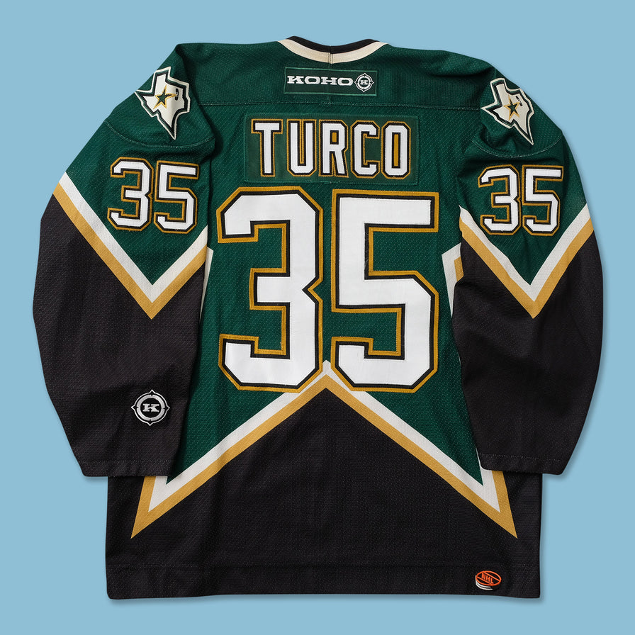 Vintage Dallas Stars Turco Jersey Large 