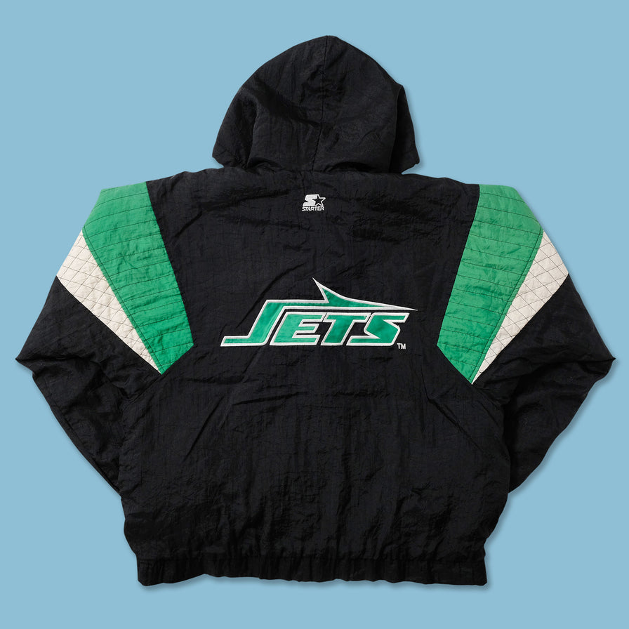 Vintage Starter New York Jets Padded Jacket Large | Double Double Vintage