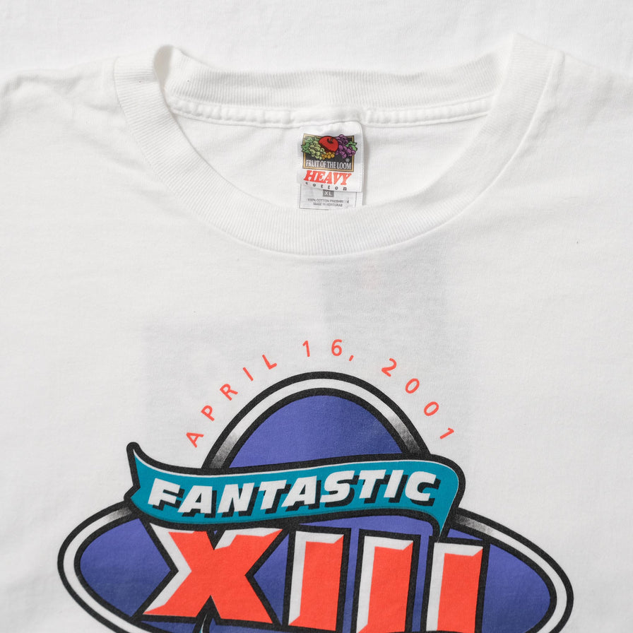 2001 Charlotte Hornets T-Shirt XLarge 