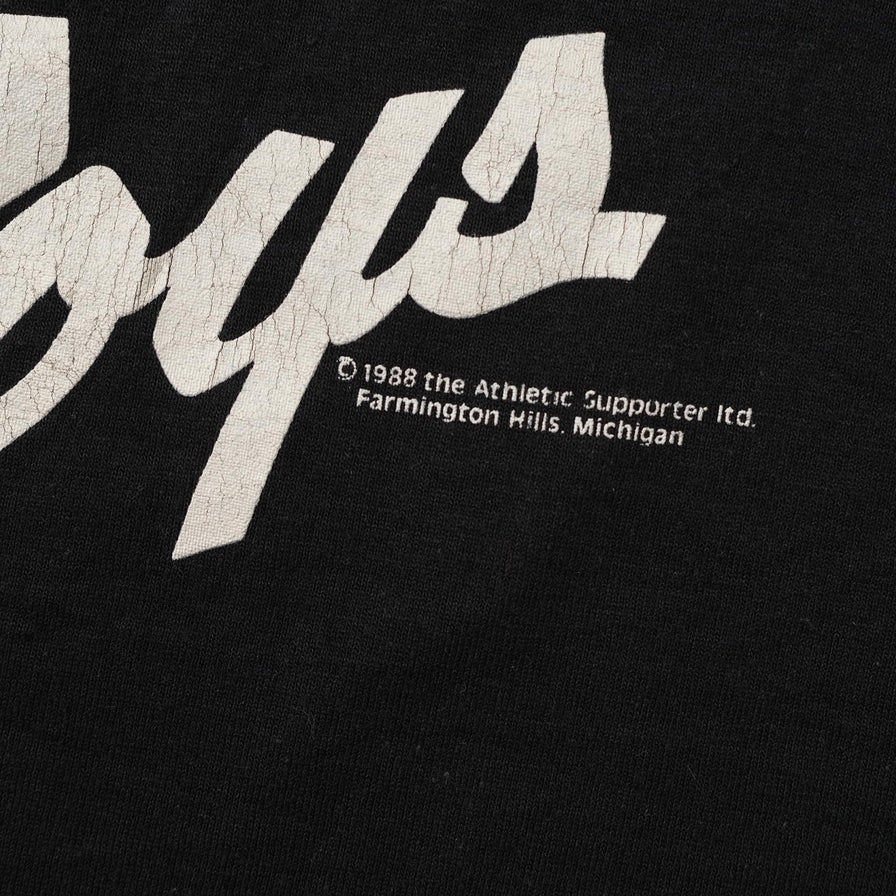 1988 Detroit Pistons Bad Boys T-Shirt XLarge 