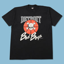 1988 Detroit Pistons Bad Boys T-Shirt XLarge 