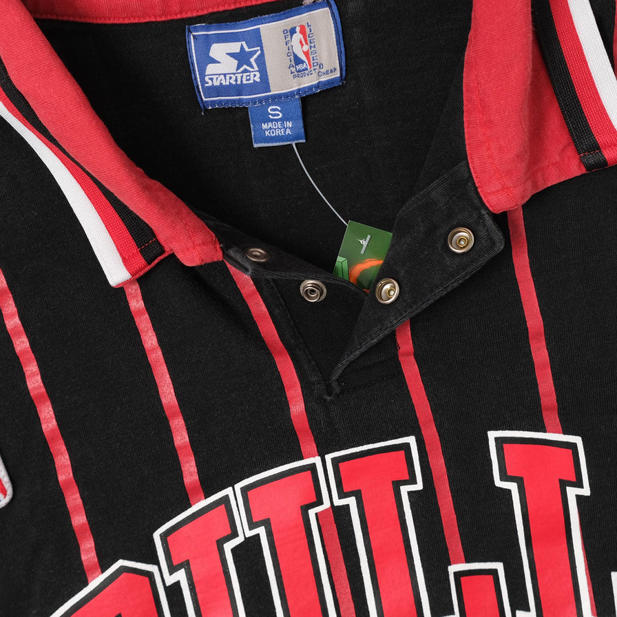 Vintage Starter Chicago Bulls Polo Small 