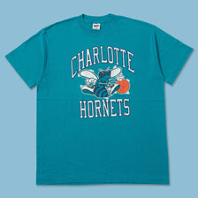 Vintage Charlotte Hornets T-Shirt Medium 