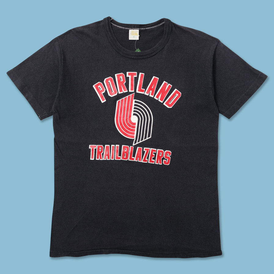 Vintage Portland Trail Blazers T-Shirt Small Double Double Vintage