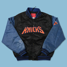 Vintage New York Knicks Padded College Jacket Women's Small 