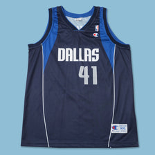 Vintage Dallas Mavericks Dirk Nowitzki Jersey XXL 
