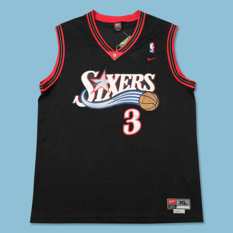Vintage Philadelphia 76ers Iverson Jersey XLarge 