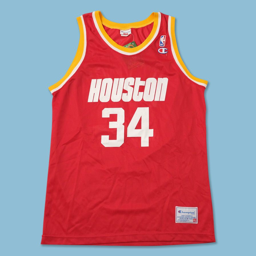 Vintage Houston Rockets Olajuwon Jersey XLarge 