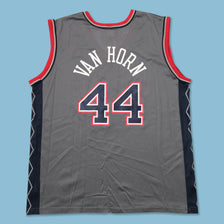 Vintage New Jersey Nets Van Horn Jersey Large 