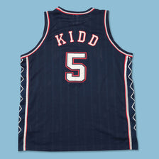 Vintage New Jersey Nets Kidd Jersey XLarge 