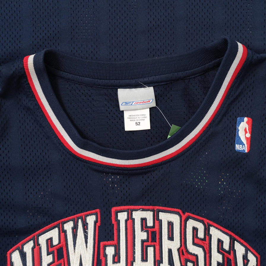 Vintage New Jersey Nets Kidd Jersey XLarge 