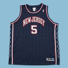 Vintage New Jersey Nets Kidd Jersey XLarge 