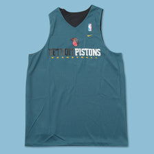 Vintage Detroit Pistons Reversible Jersey Small 