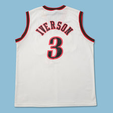 Vintage Philadelphia 76ers Iverson Jersey XXL