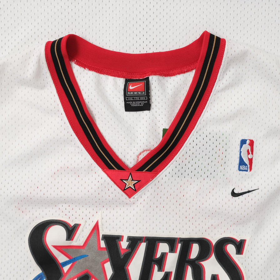 Vintage Philadelphia 76ers Iverson Jersey XXL 