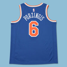 New York Knicks Porzingis Jersey Large 