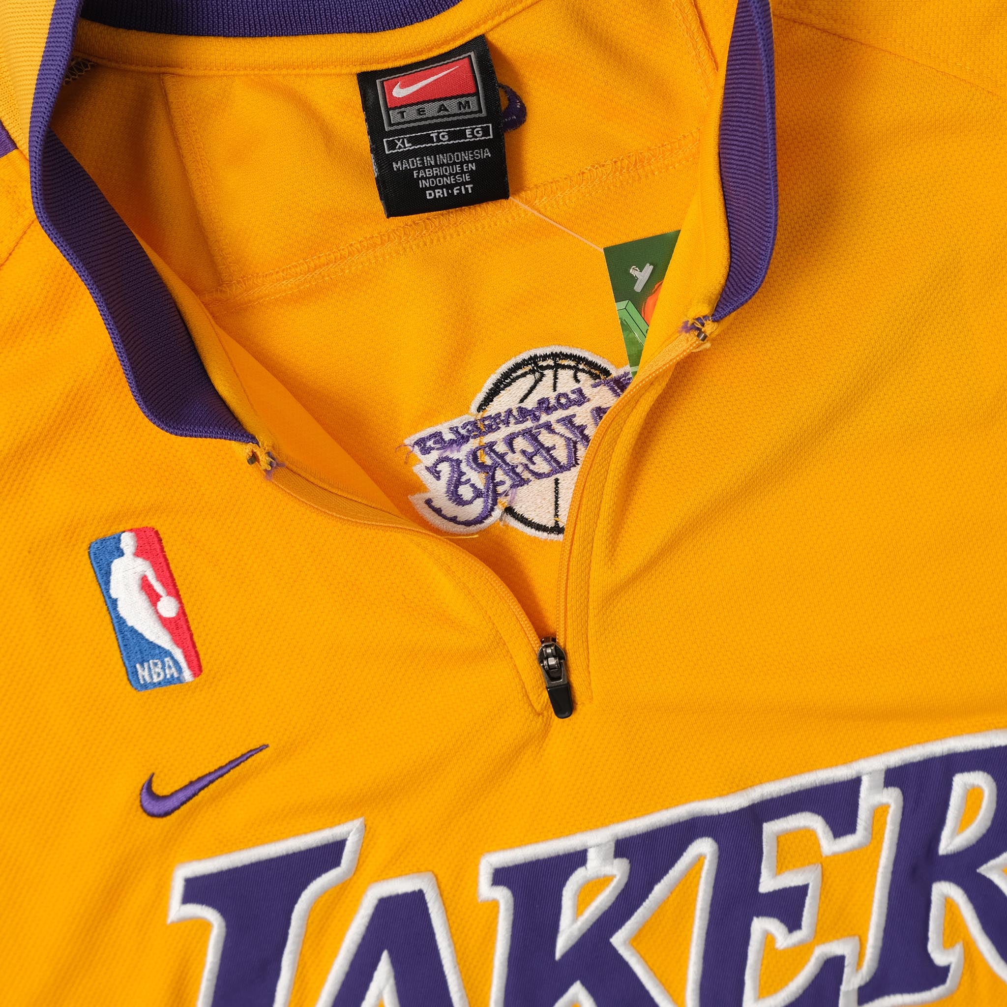 Vintage Los Angeles Lakers Nike Warm Up Shooting Longsleeve Shirt