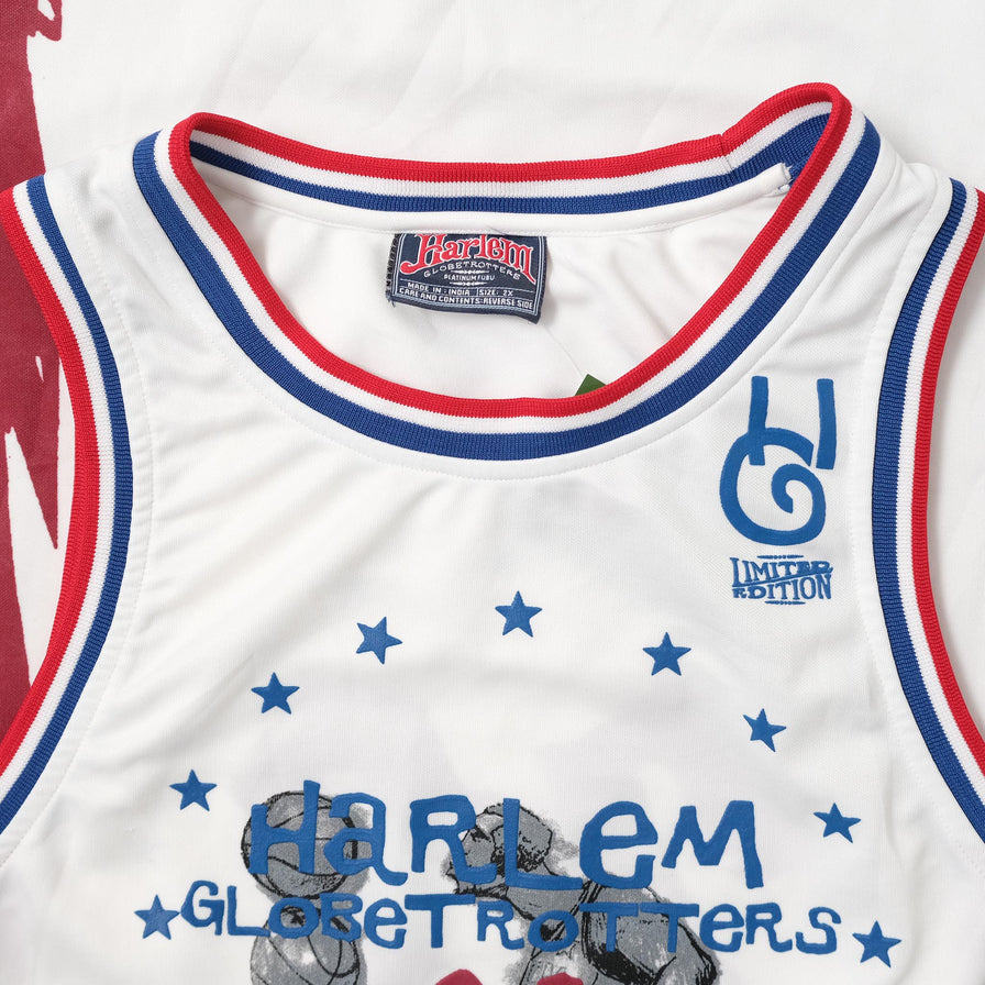 Harlem Globetrotters バスケットボール ユニフォーム XXL Amazon.com: Harlem Globetrotters Scooter #16 Stars Stripes