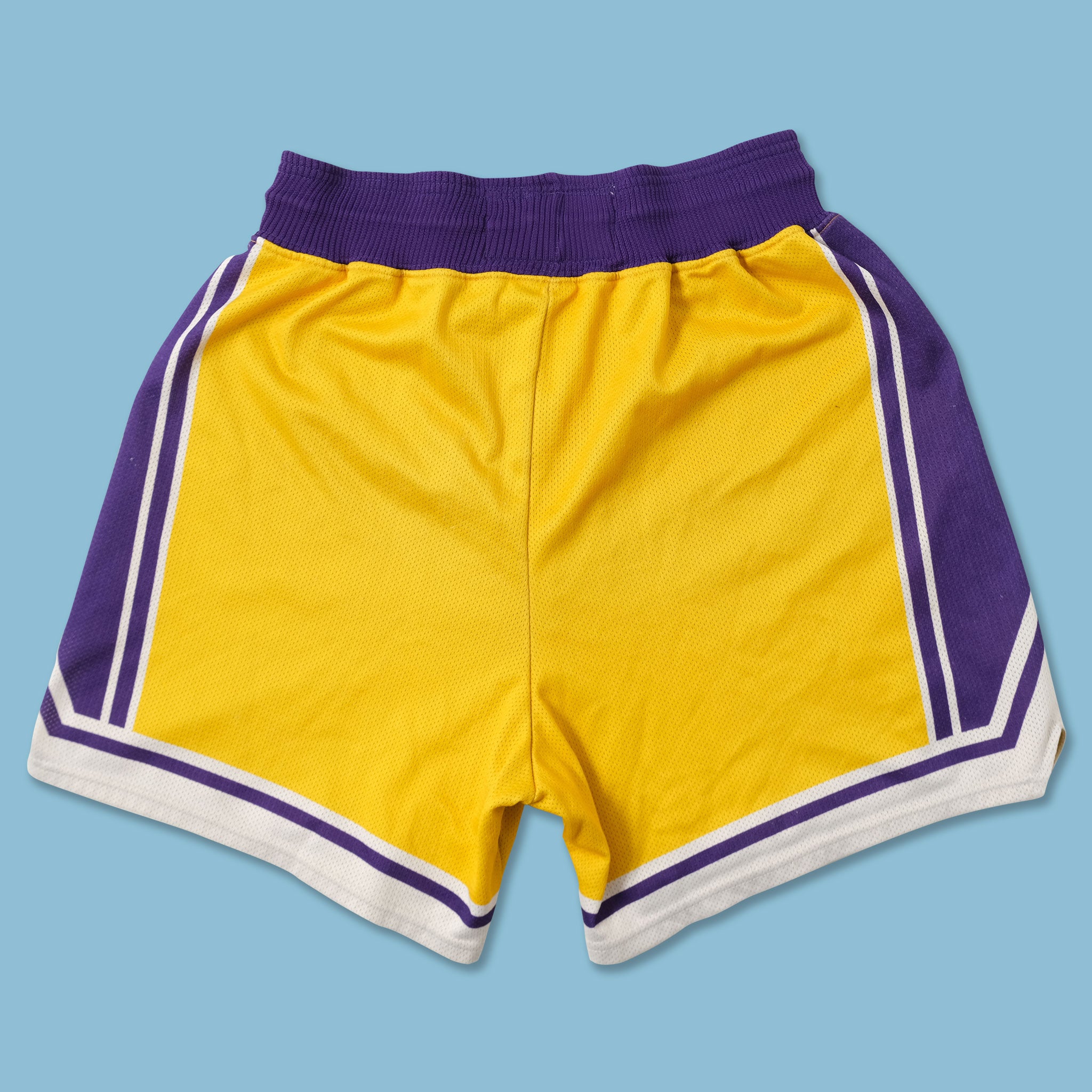 Lakers on sale throwback shorts