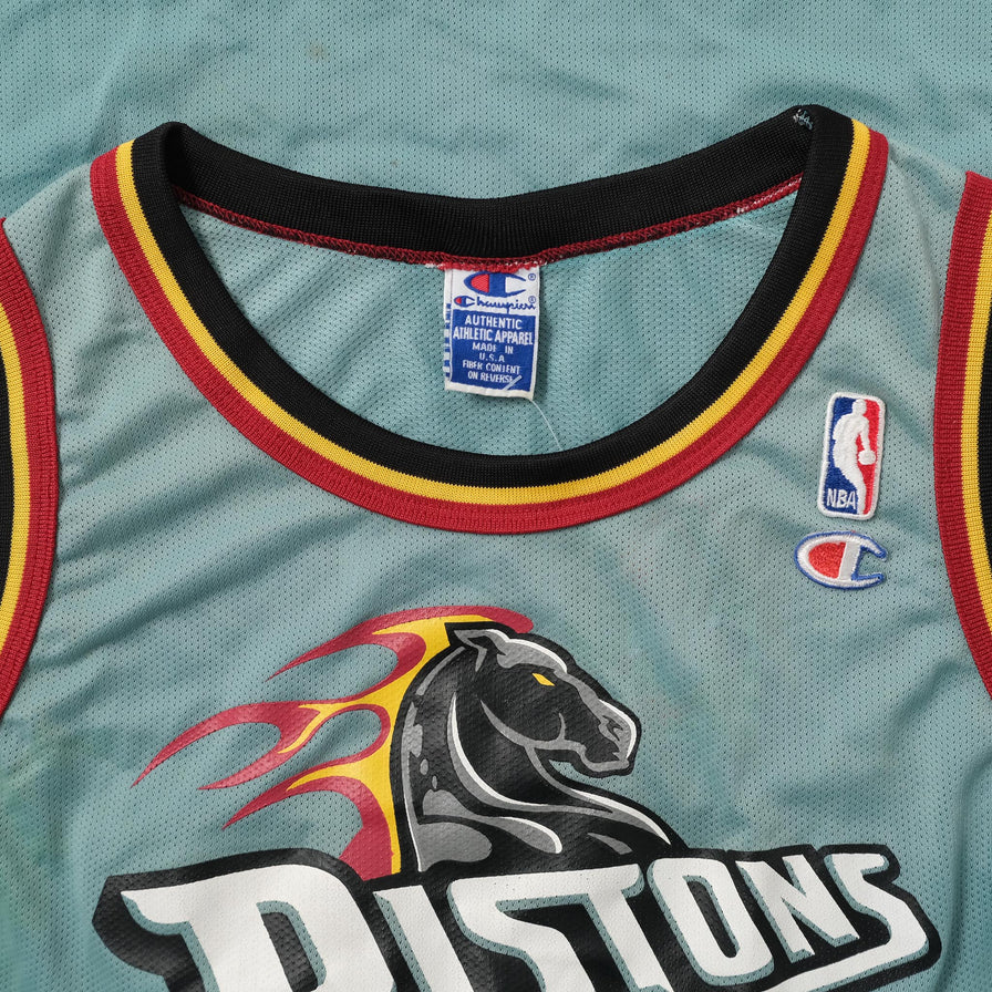 Vintage Detroit Pistons Jersey Large 