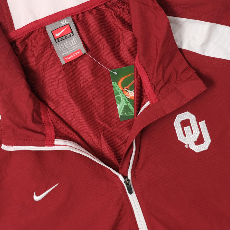 Vintage Nike Oklahoma Sooners Windbreaker XLarge 