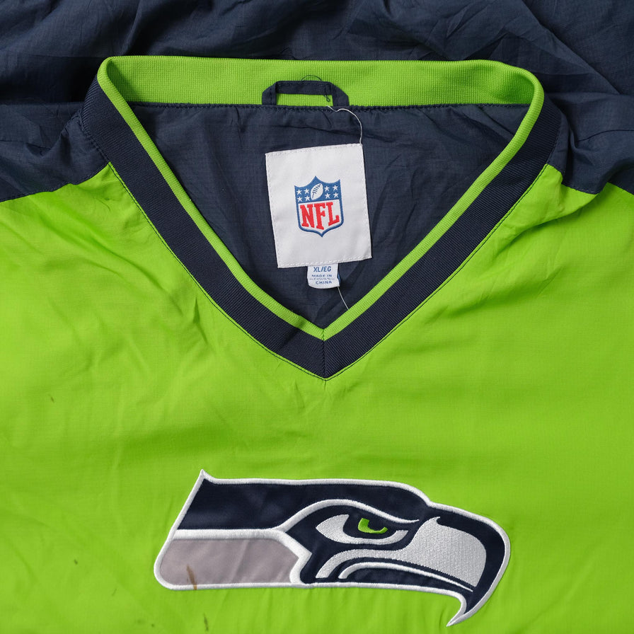 Vintage Seattle Seahawks Windbreaker XLarge 