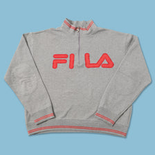 Vintage Fila Q-Zip Sweater Medium 