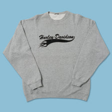 Vintage Harley Davidson Big Moose Sweater Large 