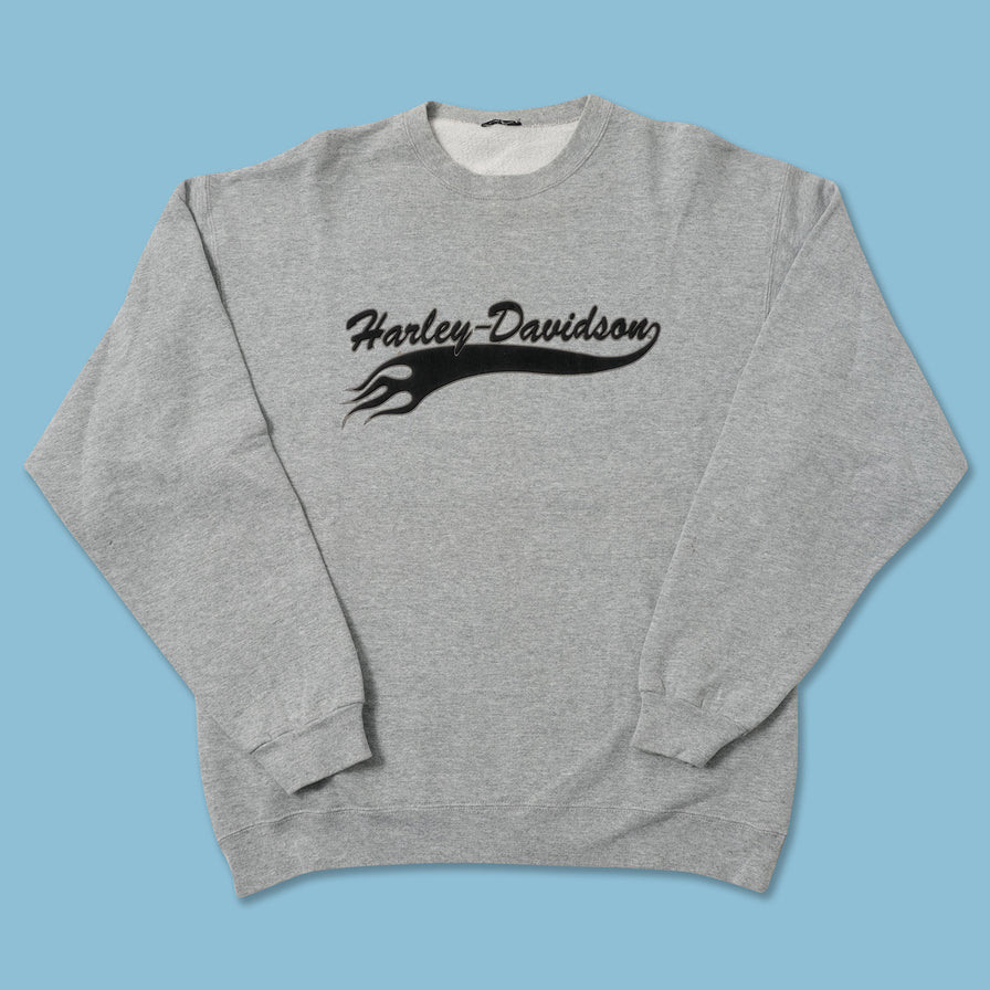 Vintage Harley Davidson Big Moose Sweater Large 