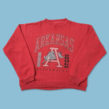Vintage Arkansas Razorbacks Sweater XLarge 