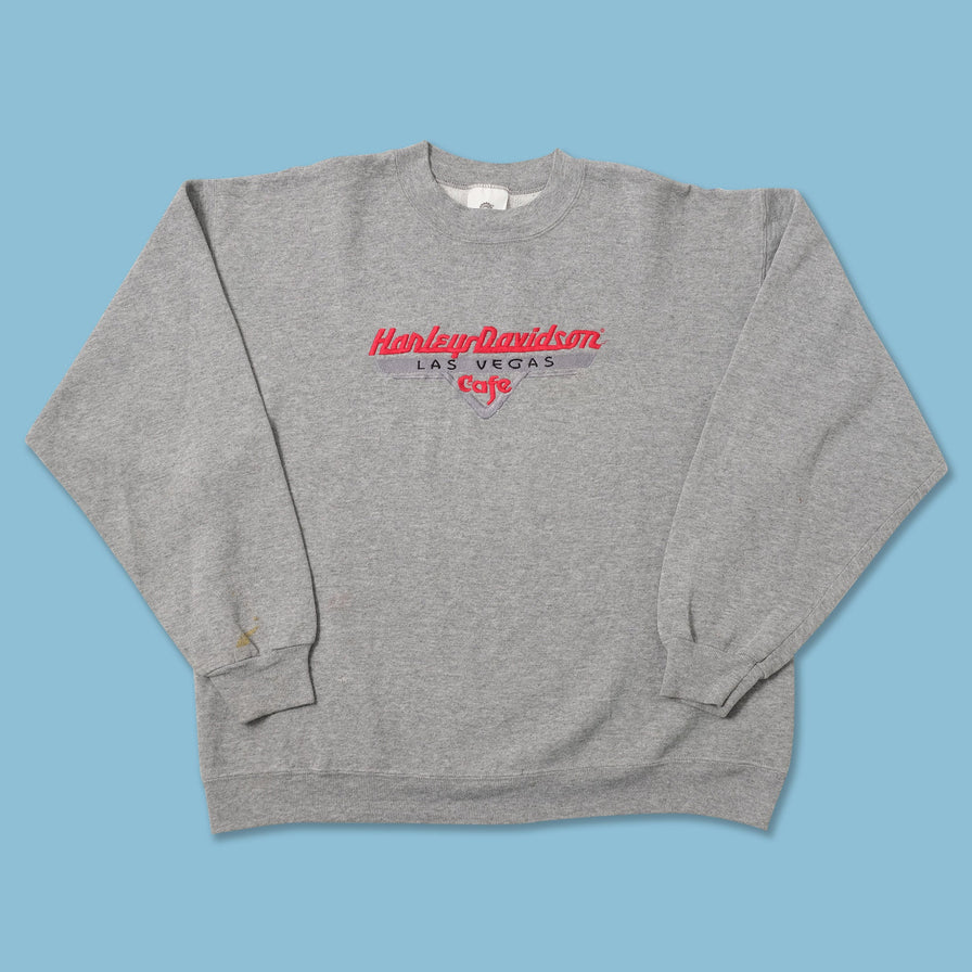 Vintage Harley Davidson Cafe Sweater Large 