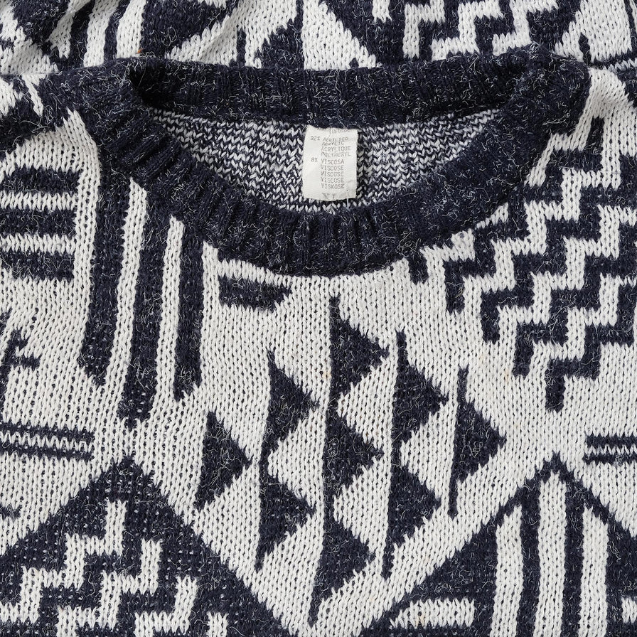Vintage Knit Sweater XLarge 