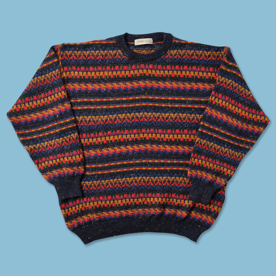Vintage Knit Sweater XLarge 