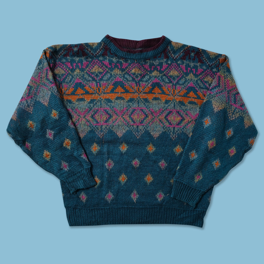 Vintage Knit Sweater Medium 