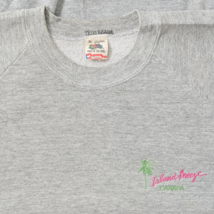 Vintage Island Breeze Canada Sweater Large 