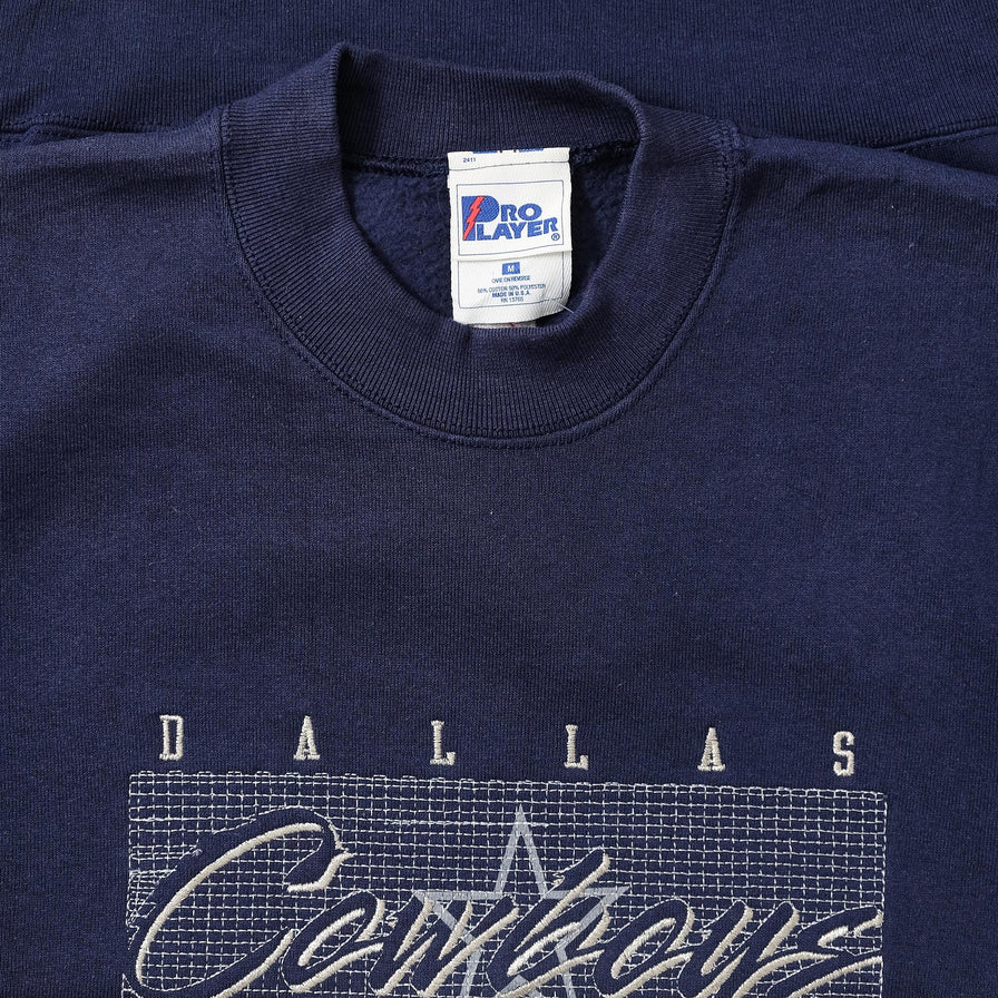 Vintage Pro Player Dallas Cowboys Sweater Medium 