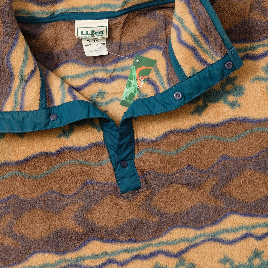 Vintage L.L. Bean Fleece Medium 
