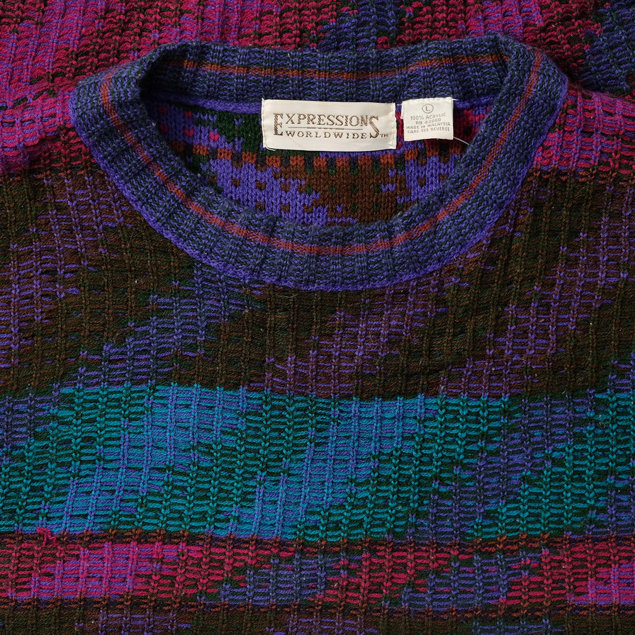 Vintage Knit Sweater Medium 