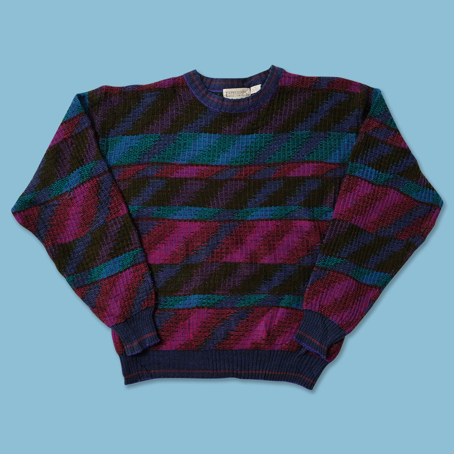 Vintage Knit Sweater Medium 