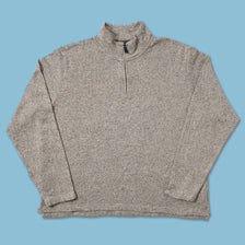 Vintage Wrangler Q-Zip Knit Sweater XLarge 