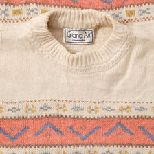 Vintage Knit Sweater Medium 