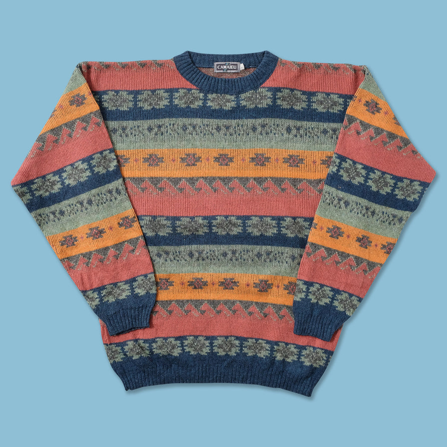 Vintage Knit Sweater Medium 