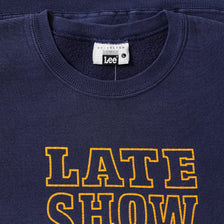 Vintage The Late Show Sweater Large 
