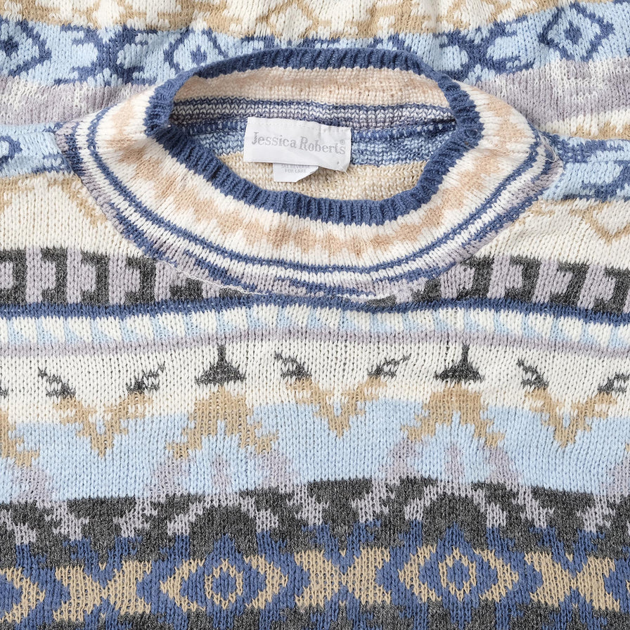 Vintage Knit Sweater Large 