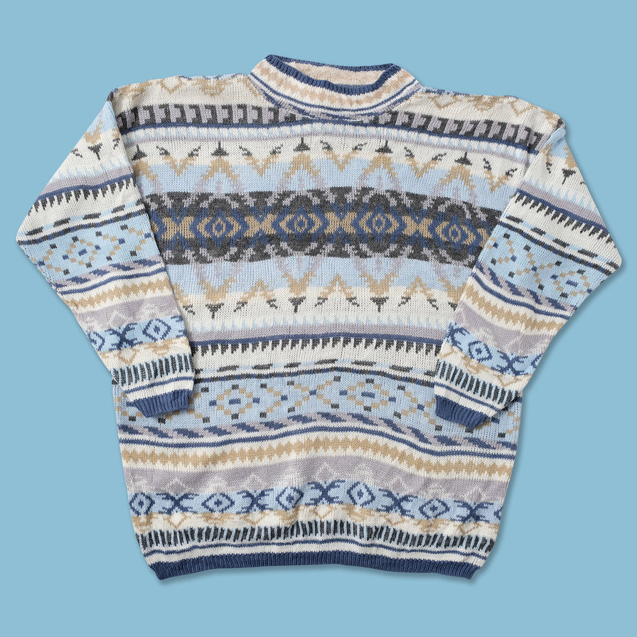 Vintage Knit Sweater Large 