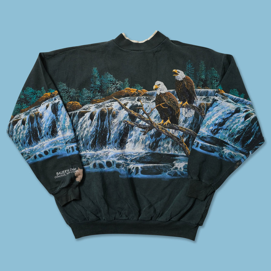 Vintage Eagle Sweater Large 