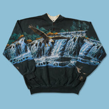 Vintage Eagle Sweater Large 